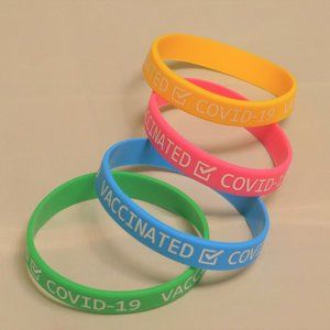 4 - Vaccinated Wrist Band/Bracelets